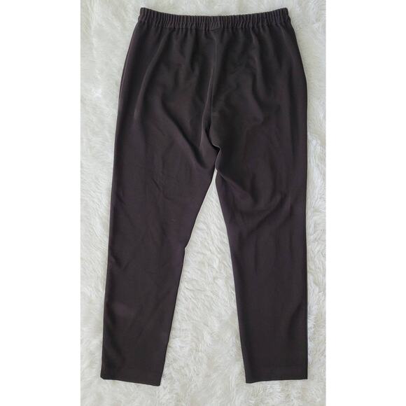 Reitmans Women's Black Pull On‎ Trouser Pants. Size 11 - Picture 3 of 7